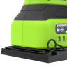 Плоская шлифмашина акк. Greenworks G24SS14, 24V, 115x140мм, 5500 об/мин, ампл. 1,6 мм,1х2Ач,ЗУ,коробка