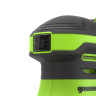 Плоская шлифмашина акк. Greenworks G24SS14, 24V, 115x140мм, 5500 об/мин, ампл. 1,6 мм,1х2Ач,ЗУ,коробка