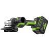 Угловая шлифовальная машина  Greenworks GD24AG, 24V, б/щет, 125 мм, 10500 об/мин,1x8Ач,ЗУ,кор 