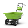 Садовая тележка Greenworks G40GCk5, 40v, 106 л, в комплекте с АКБ 5 А·ч и ЗУ (аккумуляторная, самоходная)