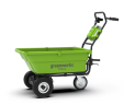 Садовая тележка Greenworks G40GCk5, 40v, 106 л, в комплекте с АКБ 5 А·ч и ЗУ (аккумуляторная, самоходная)