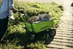 Садовая тележка Greenworks G40GCk5, 40v, 106 л, в комплекте с АКБ 5 А·ч и ЗУ (аккумуляторная, самоходная)