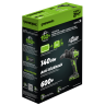 Аккумуляторная ударная дрель-шуруповерт Greenworks GD24DD140k4x2, 24v, 140 Нм, Anti-kickback, в комплекте АКБ 4 А·ч (2 шт) и ЗУ 4А