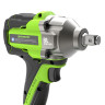 Гайковерт ударный акк. Greenworks IW5500, 24V, б/щет, 1/2'', 500Нм, 3 режима, 1х4Ач,ЗУ,коробка