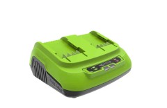 Универсальное зарядное устройство Greenworks G40UC8, 40v, сила тока 4А, для 2-х аккумуляторов (быстрое)