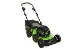 Газонокосилка Greenworks GC82LM51SP2k5, 82v, 51 см, в комплекте с АКБ 5 А·ч и ЗУ 8A (аккумуляторная, самоходная)