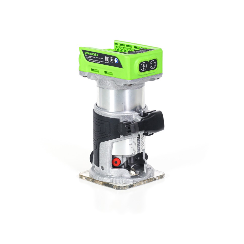 Фрезер Greenworks G24RO, 24v, без АКБ и ЗУ (аккумуляторный)