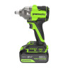 Гайковерт ударный акк. Greenworks IW5500, 24V, б/щет, 1/2'', 500Нм, 3 режима, 1х5Ач,ЗУ,коробка