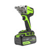 Гайковерт ударный акк. Greenworks IW5500, 24V, б/щет, 1/2'', 500Нм, 3 режима, 1х5Ач,ЗУ,коробка