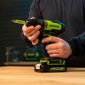 Дрель-шуруповерт Greenworks GD24DD35, 24v, 35 Нм, без АКБ и ЗУ (аккумуляторная)