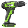 Дрель-шуруповерт Greenworks GD24DD35, 24v, 35 Нм, без АКБ и ЗУ (аккумуляторная)