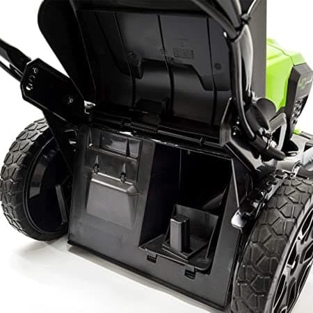 Газонокосилка Greenworks GD40LM46SPk85, 40v, 46 см, в комплекте с АКБ 8 А·ч и ЗУ (аккумуляторная, самоходная)