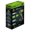 Гайковерт ударный акк. Greenworks G24IW200, 24V,б/щет, 3/8'', 200Нм, 1х2Ач,ЗУ,коробка