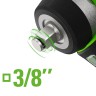 Гайковерт ударный акк. Greenworks G24IW200, 24V,б/щет, 3/8'', 200Нм, 1х2Ач,ЗУ,коробка