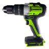 Ударная дрель-шуруповерт Greenworks GD24DD60, 24v, 60 Нм, без АКБ и ЗУ (аккумуляторная)