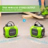 Беспроводная колонка Greenworks GPT-MNBS, 24v/220v, без АКБ и ЗУ (аккумуляторная и сетевая)