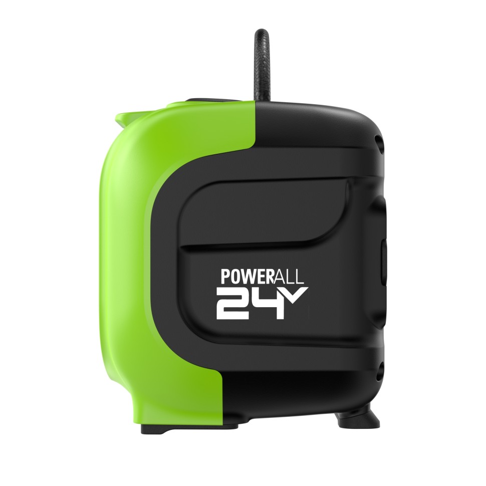 Беспроводная колонка Greenworks GPT-MNBS, 24v/220v, без АКБ и ЗУ (аккумуляторная и сетевая)