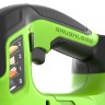 Лобзик акк. Greenworks GD24JS90, 24V, б/щет, 90 мм,0-3000/мин,4 ст.маятник,LED,1х2Ач,ЗУ,коробка