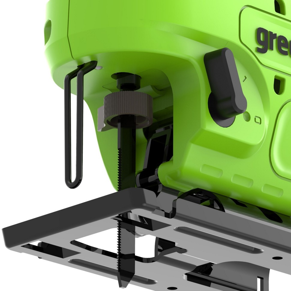 Лобзик акк. Greenworks GD24JS90, 24V, б/щет, 90 мм,0-3000/мин,4 ст.маятник,LED,1х2Ач,ЗУ,коробка