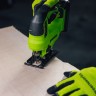 Лобзик акк. Greenworks GD24JS90, 24V, б/щет, 90 мм,0-3000/мин,4 ст.маятник,LED,1х2Ач,ЗУ,коробка