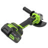 Угловая шлифовальная машина акк. Greenworks AG590, 24V, б/щет, 125 мм, 8500 об/мин, Anti-Kickback,1х5Ач,ЗУ,коробка