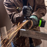 Угловая шлифовальная машина акк. Greenworks AG590, 24V, б/щет, 125 мм, 8500 об/мин, Anti-Kickback,1х5Ач,ЗУ,коробка
