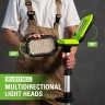 Светодиодная осветительная мачта Greenworks GPT-STL, 24v/220v, 3000 лм, без АКБ и ЗУ (аккумуляторная)