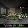 Светодиодная осветительная мачта Greenworks GPT-STL, 24v/220v, 3000 лм, без АКБ и ЗУ (аккумуляторная)