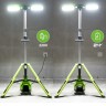 Светодиодная осветительная мачта Greenworks GPT-STL, 24v/220v, 3000 лм, без АКБ и ЗУ (аккумуляторная)
