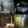 Светодиодная осветительная мачта Greenworks GPT-STL, 24v/220v, 3000 лм, без АКБ и ЗУ (аккумуляторная)