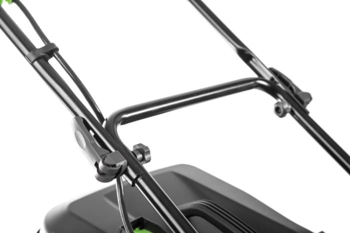 Газонокосилка Greenworks TwinForce G40LM49DBk8, 40v, 49 см, в комплекте с АКБ 8 А·ч и ЗУ (аккумуляторная, 2 ножа)