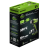 Аккумуляторный строительный термофен Greenworks G24HGk4, 24v, 550°С, 200 л/мин, в комплекте с АКБ 4 А·ч и ЗУ