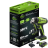 Аккумуляторный строительный термофен Greenworks G24HGk4, 24v, 550°С, 200 л/мин, в комплекте с АКБ 4 А·ч и ЗУ