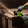 Угловая шлифовальная машина акк. Greenworks AG590, 24V, б/щет, 125 мм, 8500 об/мин, Anti-Kickback,1х8Ач,ЗУ,коробка