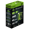 Степлер акк. Greenworks G24CS10, 24V, 60 уд/мин, скобы Т53, гвозди Т47,1х2Ач,ЗУ,коробка