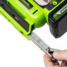 Степлер акк. Greenworks G24CS10, 24V, 60 уд/мин, скобы Т53, гвозди Т47,1х2Ач,ЗУ,коробка