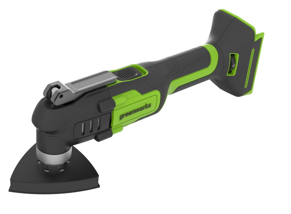 Аккумуляторный реноватор Greenworks G24MTk2, 24v, QOIS, в комплекте с АКБ 2 А·ч и ЗУ