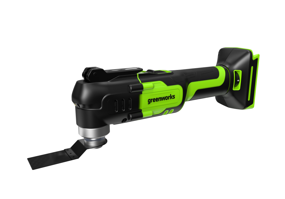 Аккумуляторный реноватор Greenworks G24MTk2, 24v, QOIS, в комплекте с АКБ 2 А·ч и ЗУ