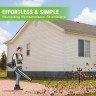 Аккумуляторный ранцевый воздуходув Greenworks GD40BPG2, 40v, 282 км/ч, 1200 м³/ч, без АКБ и ЗУ