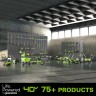 Аккумуляторный ранцевый воздуходув Greenworks GD40BPG2, 40v, 282 км/ч, 1200 м³/ч, без АКБ и ЗУ
