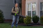Аккумуляторный ранцевый воздуходув Greenworks GD40BPG2, 40v, 282 км/ч, 1200 м³/ч, без АКБ и ЗУ