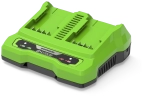 Универсальное зарядное устройство Greenworks G24X2UC2, 24v, сила тока 2А, для 2-х аккумуляторов