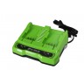 Универсальное зарядное устройство Greenworks G24X2UC2, 24v, сила тока 2А, для 2-х аккумуляторов