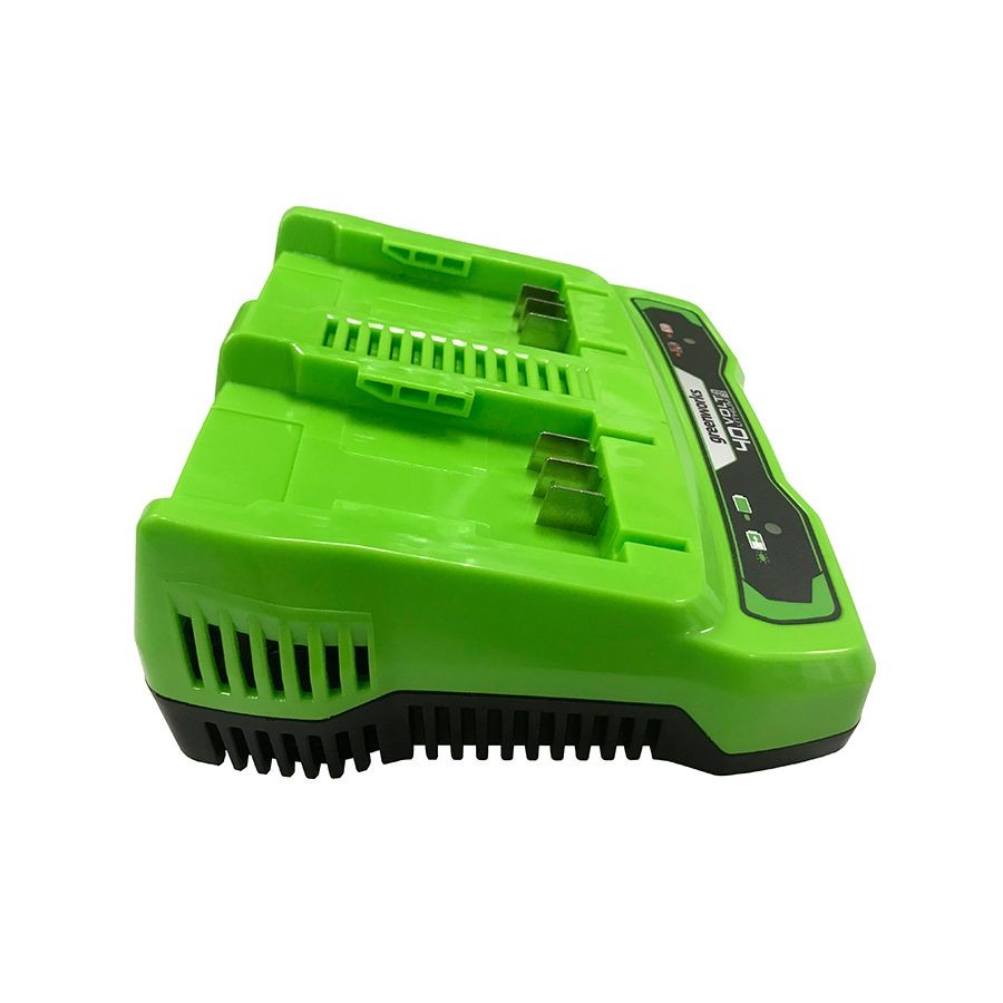 Универсальное зарядное устройство Greenworks G24X2UC2, 24v, сила тока 2А, для 2-х аккумуляторов
