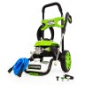 Мойка высокого давления Greenworks GHP2000, 140 бар, 2 кВт (сетевая)