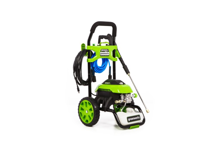 Мойка высокого давления Greenworks GHP2000, 140 бар, 2 кВт (сетевая ...