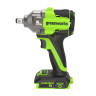 Аккумуляторный ударный гайковерт Greenworks IW5500, 24v, 500 Н·м, 1/2'', 3 режима, без АКБ и ЗУ