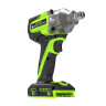 Аккумуляторный ударный гайковерт Greenworks IW5500, 24v, 500 Н·м, 1/2'', 3 режима, без АКБ и ЗУ