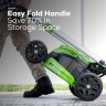 Газонокосилка Greenworks GD60LM61k4 Twin Force, 60v, 61 см, в комплекте с АКБ 4 А·ч и ЗУ (аккумуляторная, самоходная)