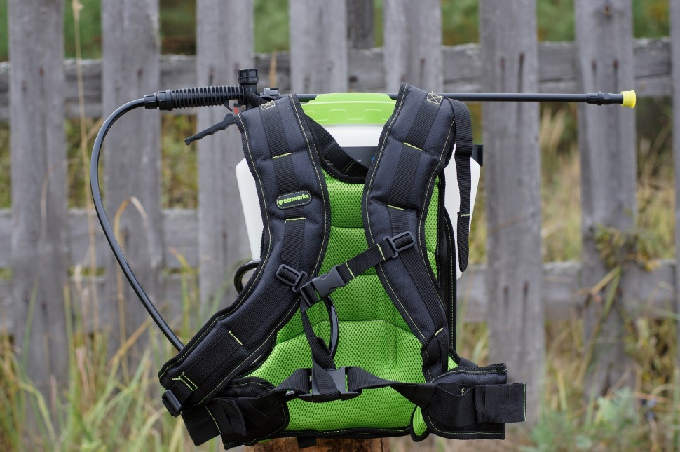 Опрыскиватель аккумуляторный Greenworks , 24V, с АКБ 2Ач и ЗУ